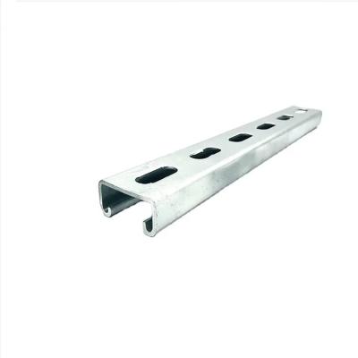 China Chinese Professional Strut Support Manufacturer Stainless Steel C Slotted Channel for sale