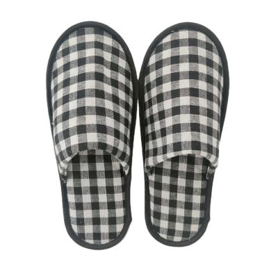 China Home hotel spa environmental protection non-slip travel hotel supplies disposable cotton slippers spa hotel sli for sale