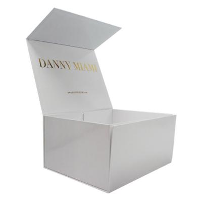 China Factory Wholesale Cardboard Folding Handmade Luxury Shoe Box Recyclable for sale