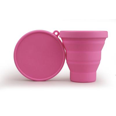 China Food Grade Reusable Menstrual Cup Sterilizer - Safe, Collapsible & BPA Free Microwave Silicone Period Cup Cleaner for sale