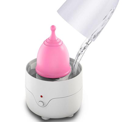 China Kill 99.9% Harmful Substances Kill 99.9% Harmful High Temperature Sterilization Substances Portable Menstrual Cup Steam Sterilizer for sale