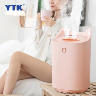 China 2021 Shenzhen Office Home Car Room Car Portable USB Cute Portable Double Spout Quiet Electric Mute Humidifiers For Bedroom for sale