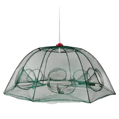 China China Multifilament Nylon Folding Fishing Net Monofilament Cast Sale Trap Cage Nets Umbrella Manufacture for sale