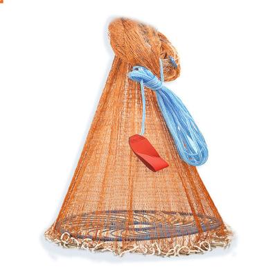 China Monofilament China Fishing Net Factory Cast Fishing Throw Hand Throwing Net for sale