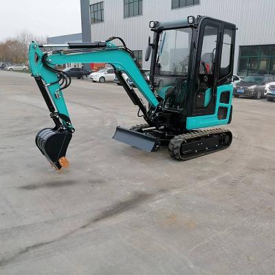 China Building Material Stores Tilt Bucket Mini Excavator Hydraulic Towable Backhoe Mini Excavator Wheel Walking Excavator for sale