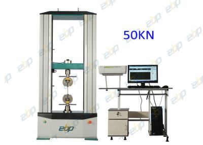 China prueba extensible universal de la máquina de prueba del servocontrol 50KN con los programas informáticos en venta