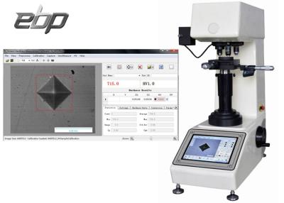 China Máquina de prueba de acero de la dureza de Vickers de la hoja construida in camera y sistema informático en venta