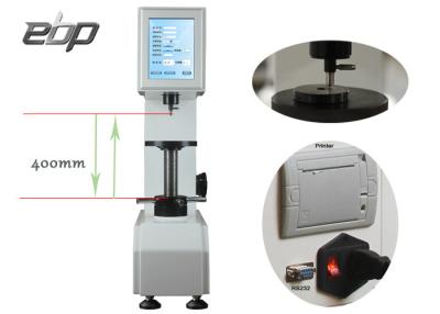 Cina funzione dell'elaborazione dei dati della macchina di prova di durezza di 400mm Digital Rockwell forte in vendita