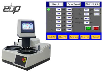 Cina Macinazione del doppio disco e levigatrice metallografiche 30 - velocità automatica della testa della macinazione 200r/Min in vendita