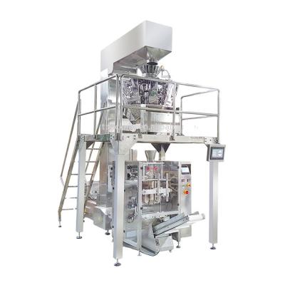 China High Speed ​​Food Candy Packing Machine Crisps Weighing Packaging Machine With Nitrogen Packing Machine for sale