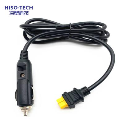 China HISO New Energy Storage Accessories Portable Wire Assembly Car Cigarette Lighter for Portable Power Station for sale