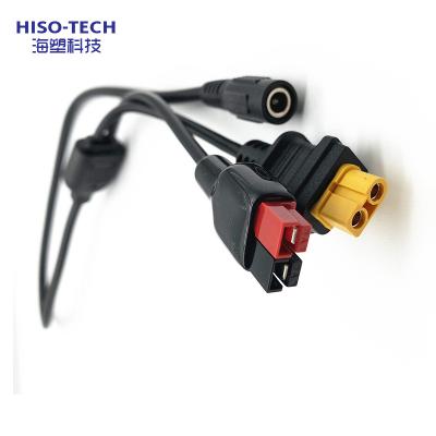 China Portable Storage HISO Photovoltaic Panel Charing Cable Extension Assembly With DC Plug 5521 For Portable Energy Storage for sale