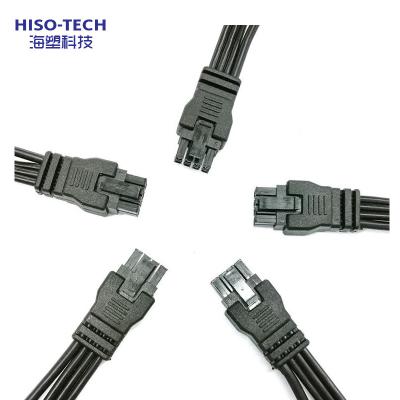 China Consumer HISO Industry Electronic Wire Harness Cable With Mold Molex Micro-adjustment Finished Connector for sale