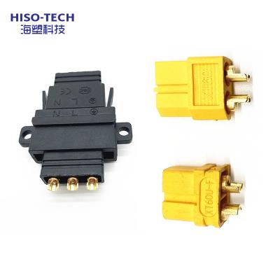 China Automotive Wire Connector Amphenol Collector Wire Hiso 4Pin Gold Plated Copper With Nylon Insulation Used For New Energy Battery for sale