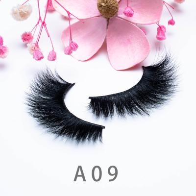 China Long Real Mink Fur 13-18mm Natural False Eyelashes Mink Eyelashes Mink False Lashes 100% for sale