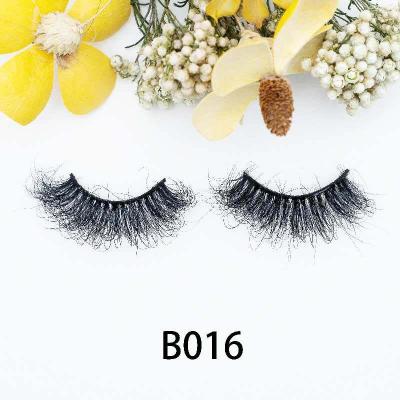 China New arrival custom 25mm 3d super fluffy mink soft full volume false eyelashes with magnetic box curly eyelash for sale