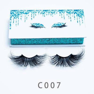 China New Style Full Volume Lashes 30mm Real Mink Eyelashes Handmade 5D 7D 27mm Mink Eyelash Best for sale