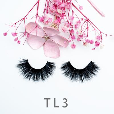 China Long Natural 13mm 15mm Russian Lashes With Logo Fake Mink Lashes Custom Lashes3d Mink Lashes Wholesale Wholesale for sale