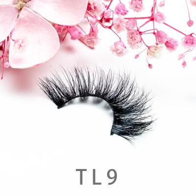 China Wholesale Natural False Eyelashes 3D Strip Vendors 15mm Long False Eyelashes Mink Lashes Full 18mm With Lashes Packing for sale