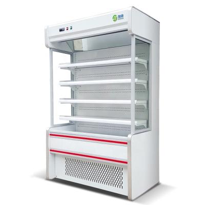 China Single-temperature Jiacheng panasonic air curtain, fruit and vegetable display cooler, fruit refrigerator for sale