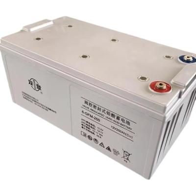 Chine 12V200AH Shoto régénération 6-GFM-200 batterie au plomb pour système d'alimentation électrique Eps à vendre