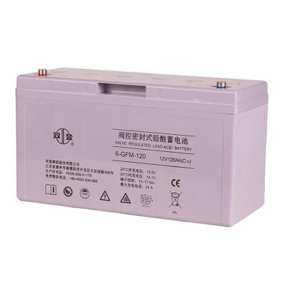 China Batería de ácido de plomo 6-GFM-120 recargable de 12V120AH para el sistema de alimentación UPS en venta