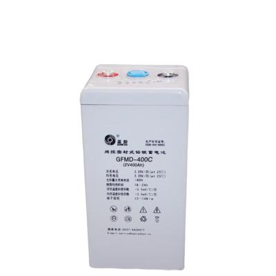 China Sacred Sun GFMD-400C 2V400Ah Batería de plomo ácido para el sistema de energía de almacenamiento de energía solar en venta