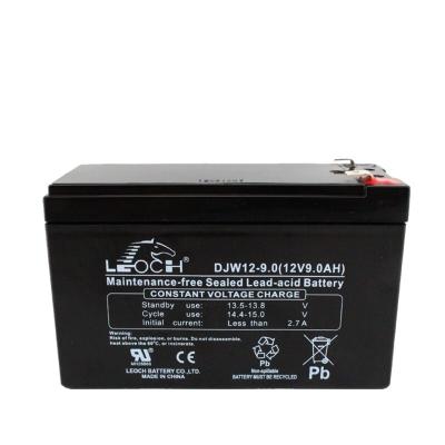 中国 容器素材 ABS レオチ DJW12-9.0 Eps電源のための鉛酸電池 12V9Ah 販売のため