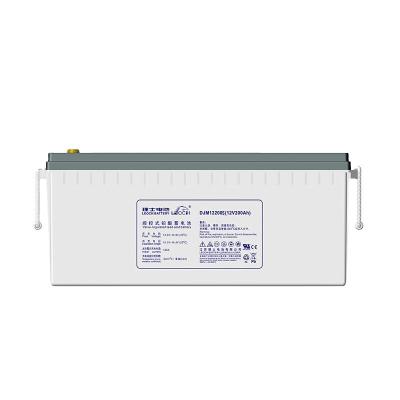 China 12V200Ah Leoch Battery DJM12200S for Solar Energy Storage Power System and UPS Power for sale