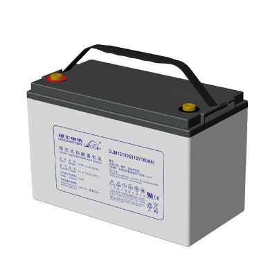 中国 最大充電電流 25A 12V100Ah ソーラーエネルギー貯蔵電源システム用の鉛酸電池 販売のため