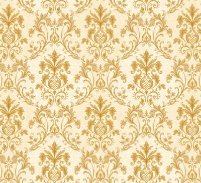 China Traditional luxury damask wide 1.06 15.6 length vinyl wallpaper PVC wallcovering home living room decoration for sale