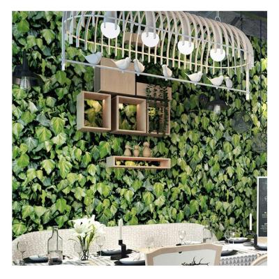 China Moistureprooof 3d forest foil waterproof industrial vinyl project covering wallpaperswal home decoration for sale