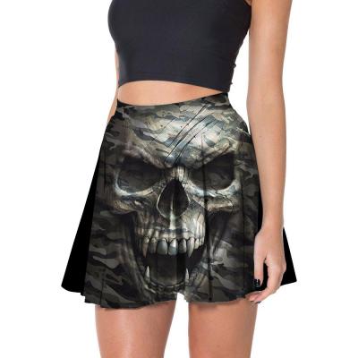 China New breathable cute young girl summer short skirt women skirts casual 3D printing skirts women for sale