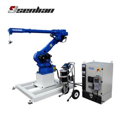 China Automatic Furniture 6 Axis Spray Painting Robot Machine For Shaped Furniture for sale