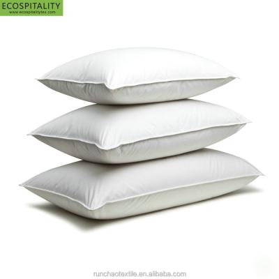 China Comfortable Bedding Queen Size Pillow Guangzhou Factory Hotel Microfiber Hotel Style Filling Pillow for sale