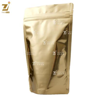 China Recycled Materials Stand Up Laminated Plastic Pouch Stock Paper Bag for sale