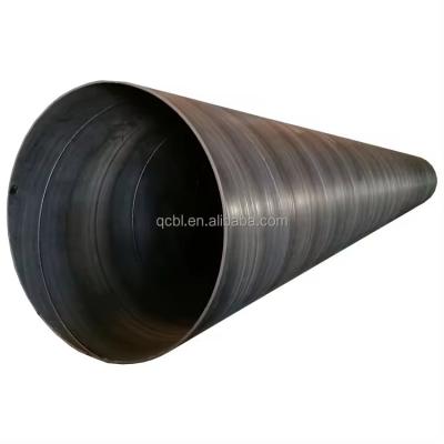 China Fluid Pipe Spiral steel welded pipe GB/T9711.1-1997 SY/T5040-2000 steel tubes fluid transportation pipeline for sale