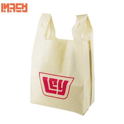 China Eco Friendly Handled PP Non Woven T-shirt Shopping Bag for sale