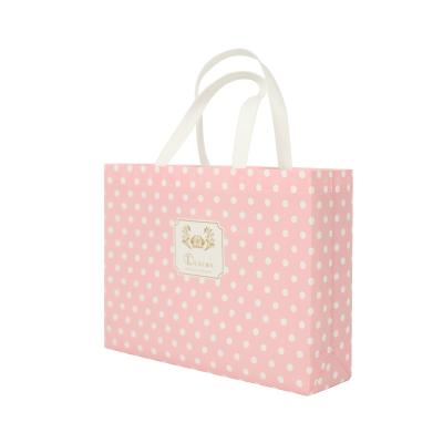 China Laminated Non Woven Handled Gift Bags Shopping Bag Non Woven Laminated Shopping Gift Bags Reusable for sale