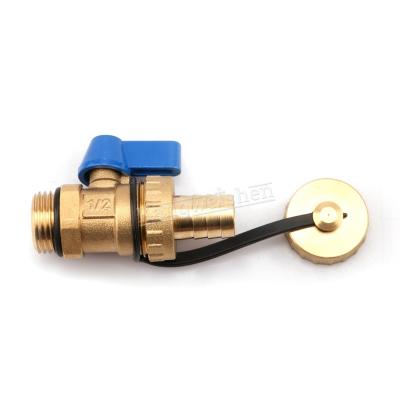 China General Auto Brass Forged Drain Valve With Bypass Valve For Transformer Oil for sale