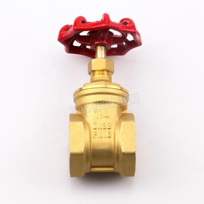 China China Supplier Threaded Brass 1/2 - 4 Inch Female Thread Gate Valve for sale