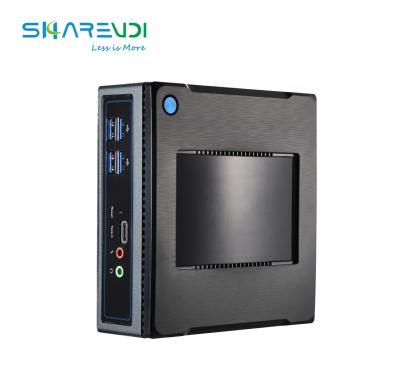 China For business X86 NUC hardware cost effective compact fanless reliable affordable embedded MINI PC for point of sale for sale