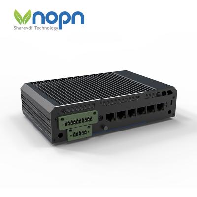 China mini firewall PC barebone system with 6 LAN GPIO Port 3865U I3 6100U I5 7200U Pfsense VPN Mini Software DHCP Server K8-F17HA for sale