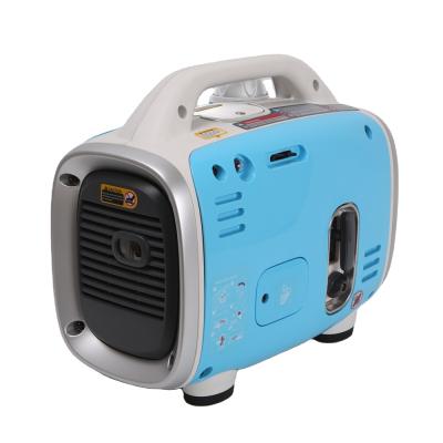 China EPA Authenticated Mini Smart 800w Digital Gasoline Inverter Generator For Camping Stand 425*245*370mm for sale