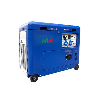 China Small Generator Supply Electric Power Big Promotions Mobile Silent Diesel Electric Generator 5kw Power For Shop Substitute for sale