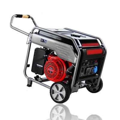 China Recoil Start+Electric Start New Models 4kw Mobile Gasoline Generator Set Generator For Open Frame 7L for sale