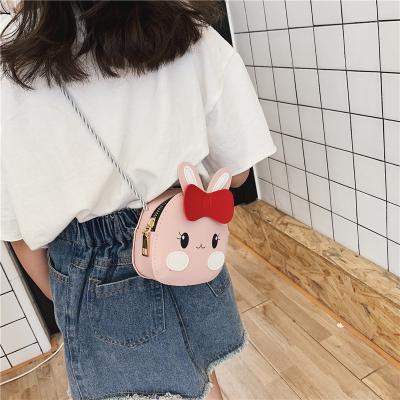 China Cute Cartoon Shape Girl Bag Purse PU Shoulder Bag Children Girls Fur Handbags Small Gift for Little Girls Wedding Party Artistic for sale