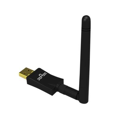 China 2.4GHz/5.8GHz Adaptador Wi-Fi sem fio de banda dupla Adaptador de rede sem fio USB à venda