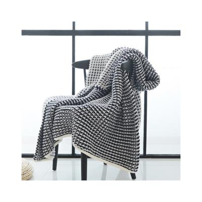 China Home Decoration Comfortable Sofa Bed Luxury Pashmina Blanket Waffle Blankets Throw from China Anti-Static Manufacturer for sale