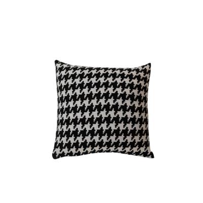 China Soft Luxury Throw Soft Grid Pillows Home Decor Cushion Home Pillow For Sleeping Room for sale